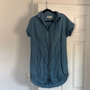 Madewell Blue Mini Dress